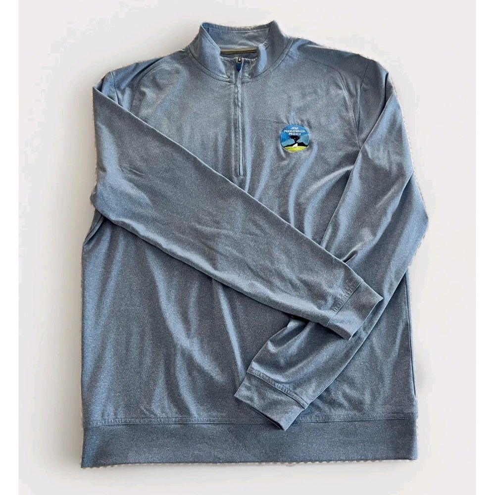 AT&T Pebble‎ Beach Pro-am 1/4 Zip Pullover Mens Small Johnnie O!!!